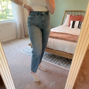Abercrombie High Rise Mom Jeans